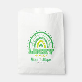 ブルークローバー&レインボーラッキーワンファースト誕生日 フェイバーバッグ