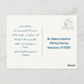 ブルークープチキン農業ハローハガキ ポストカード (裏面)