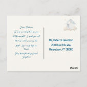 ブルークープチキン農業ハローハガキ ポストカード (裏面)