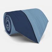 ブルークールデニムプリントネックタイ ネクタイ (ロール)