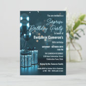 ブルーグきらめくラム50thサプライズ誕生日パーティー 招待状 (スタンド正面)