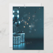 ブルーグきらめくラム50thサプライズ誕生日パーティー 招待状 (裏面)