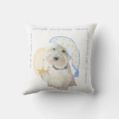 ブルーグッドナイトウェスティキャンドル クッション (裏面)