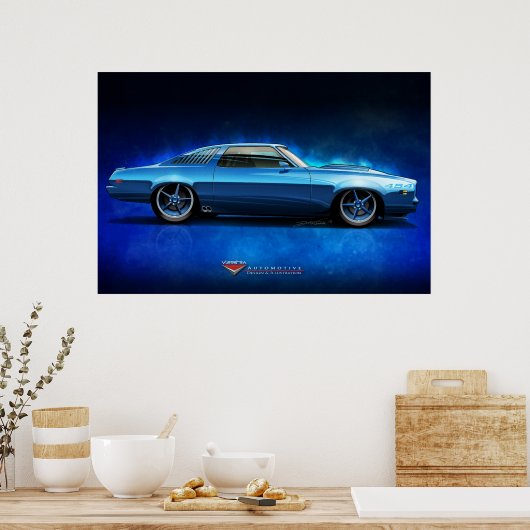 ブルーグナ ポスター (キッチン)