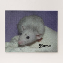 ブルーグパーソナライズされたレーダンボペファンシーットラット ジグソーパズル