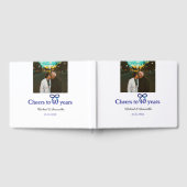 ブルーグボウ応援40周年結婚の ゲストブック (全面)