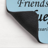 ブルーグラスが嬉しい マウスパッド (コーナー)