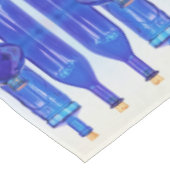 ブルーグラスコーク整列ボトル テーブルクロス (アングル)