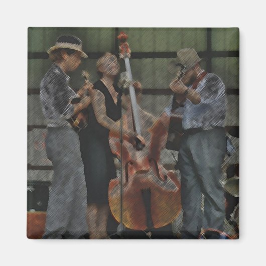 ブルーグラストリオ磁石 マグネット (正面)