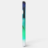 ブルーグラスドラマ輝く電話ケース*パーソナライズ Case-Mate iPhoneケース (裏面/左)