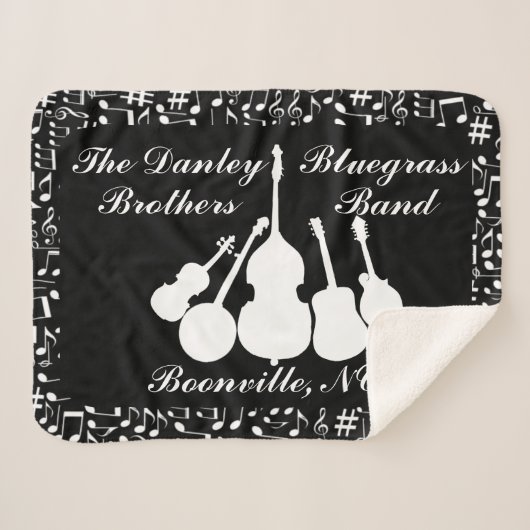 ブルーグラスバンド シェルパブランケット (正面(横))