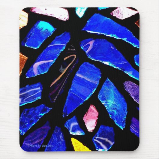 'ブルーグラス'マウスパッド マウスパッド (正面)