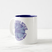 ブルーグラス音楽実在ミュージシャンのみブループレイヤー ツートーンマグカップ (正面左)