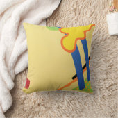 ブルーグラス3抽象芸術枕 クッション (ブランケット)