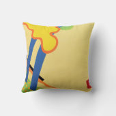 ブルーグラス3抽象芸術枕 クッション (裏面)