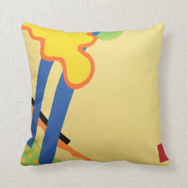 ブルーグラス3抽象芸術枕 クッション