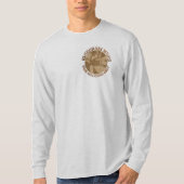 ブルーグラス・ミュージック・実在ミュージシャンのみのウッド・プレーヤー Tシャツ (正面)