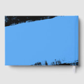 ブルーグランジブラックバー（ユダヤ教の）バル・ミツバー ゲストブック (裏面)