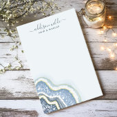 ブルーグリッターアゲートジオデラックスビジネス ポストイット