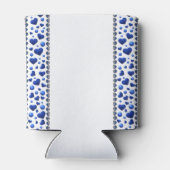 ブルーグリッターハート缶クーラー 缶クーラー (裏面)