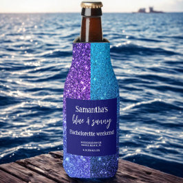 ブルーグリッターバチェロレッテ ボトルクーラー
