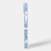 ブルーグリッターパーソナライズSamsung Galaxy Case Case-Mate iPhoneケース (裏面 / 左)