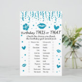 ブルーグリッター誕生日このゲームまたはそのゲーム (スタンド正面)