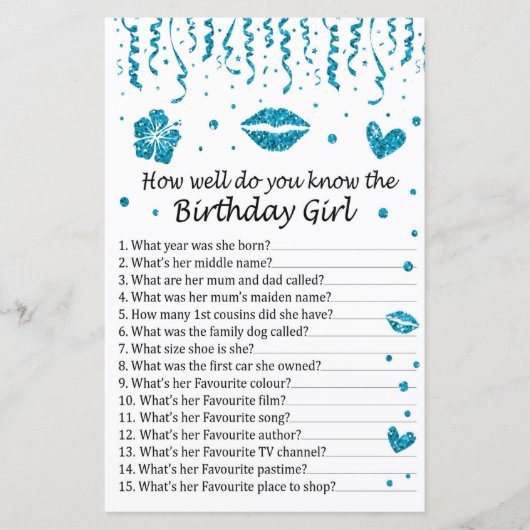 ブルーグリッター誕生日はどのくらいよく知っている (正面)