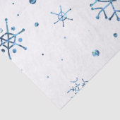 ブルーグリッター雪 薄葉紙 (詳細)