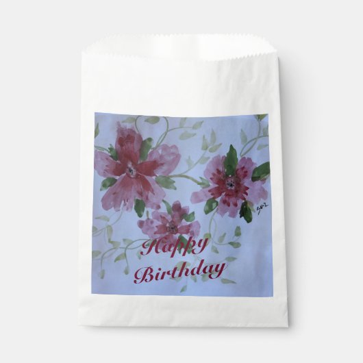 ブルーグリーンとブルゴーニュ フェイバーバッグ (正面)