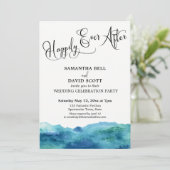 ブルーグリーンアクアウォーターの色が幸いにも後に 招待状 (スタンド正面)