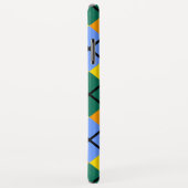 ブルーグリーンイエローオレンジ Case-Mate iPhoneケース (裏面/右)