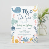 ブルーグリーンイエローボーイズ2ザシー誕生日 招待状 (スタンド正面)