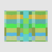 ブルーグリーンオレンジパープルクリーミーパターン抽象芸術