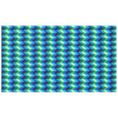 ブルーグリーングラデーションシボロン大テーブルクロス テーブルクロス (正面(横))