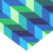 ブルーグリーングラデーションシボロン大テーブルランナー ロングテーブルランナー (コーナー)