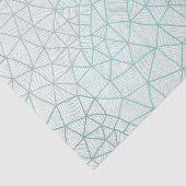 ブルーグリーンジオメトリックプリントティッシュペーパー 薄葉紙 (詳細)