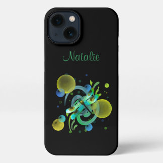 ブルーグリーントンボ iPhone 13ケース