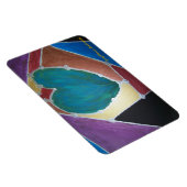 ブルーグリーンハートモザイクテーマ マグネット (右側)