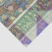 ブルーグリーンパープルアーツ新しいフローラエフェメラ 薄葉紙 (詳細)