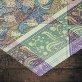 ブルーグリーンパープルアーツ新しいフローラエフェメラ 薄葉紙