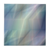 ブルーグリーンパープル抽象芸術 タイル (正面)