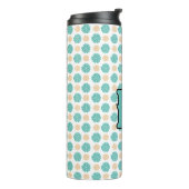 ブルーグリーンフローラサーマルタンブラー タンブラー (回転左)