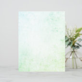 ブルーグリーンベネチアンプラスターテクスチャスクラップブック (スタンド正面)