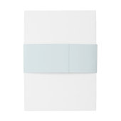 ブルーグリーンユーカリ結婚式招待状ベリーバ 招待状ベリーバンド (裏面例)