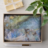 ブルーグリーンラブラドーライトジェムストーン 薄葉紙 (ギフト)