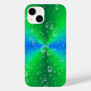 ブルーグリーンレインボーイン象スキンレザーオプション Case-Mate iPhone 14ケース