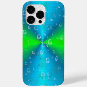 ブルーグリーンレインボーイン象スキンレザーオプション Case-Mate iPhone 14 PRO MAXケース