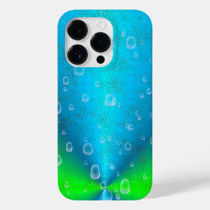 ブルーグリーンレインボーイン象スキンレザーオプション Case-Mate iPhone 14 PROケース
