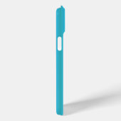 ブルーグリーンレインボーストライプズ Case-Mate iPhoneケース (裏面 / 右)